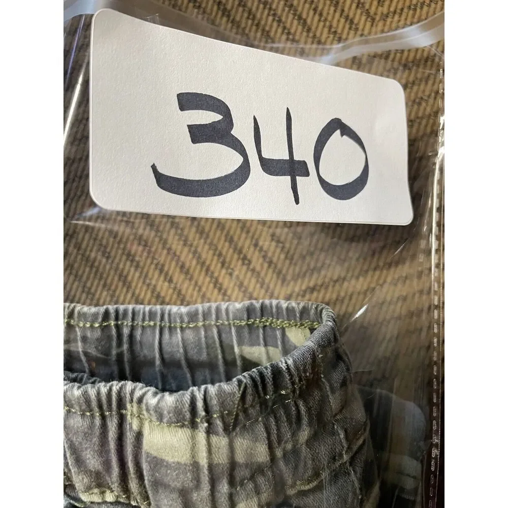 Free‎ Planet Stretch Jogger Camo Activewear Pants Drawstring Waist Size Small